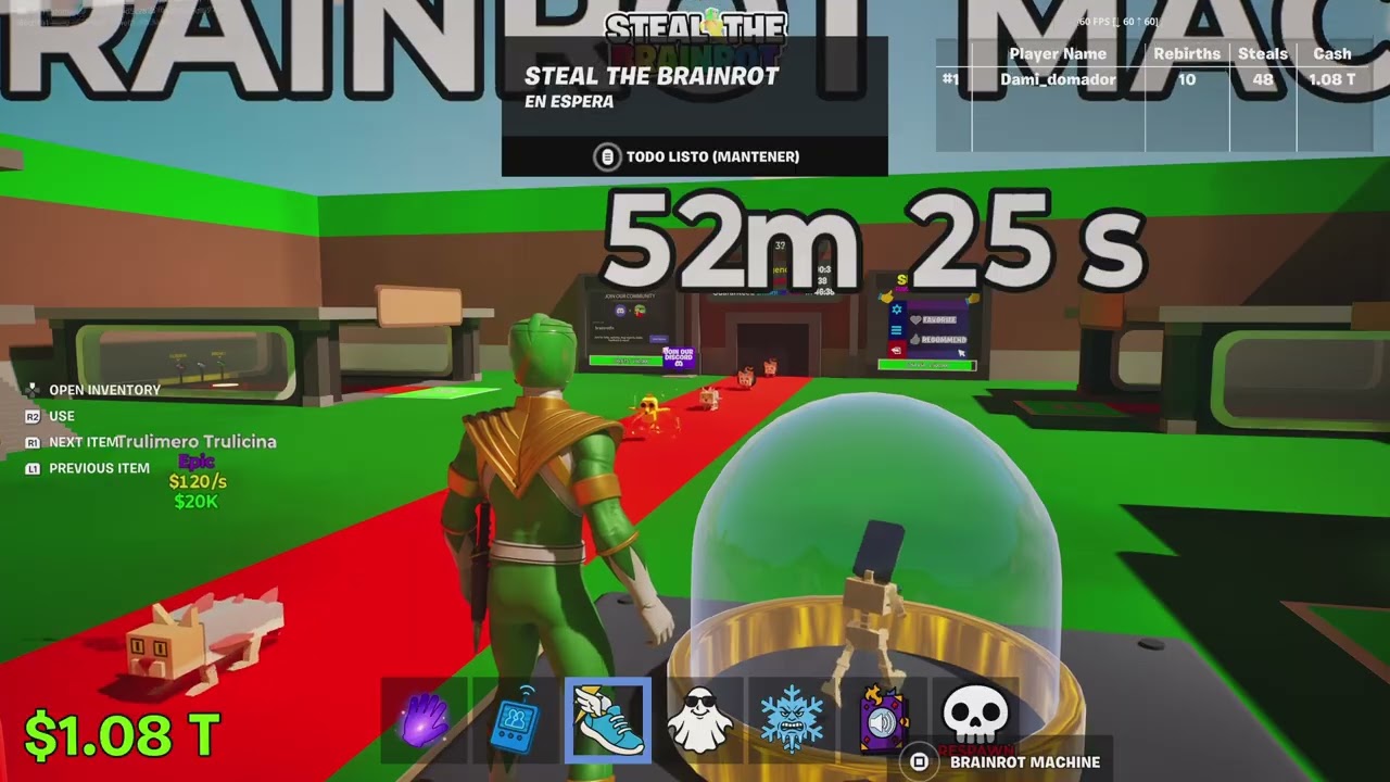 Fortnite STEAL The brainrot:nuevo evento.1