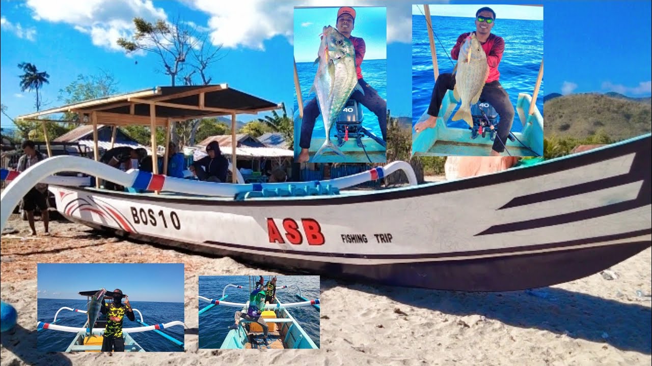 Tes Jukung Baru‼️BOS 10 ASB Fishing Trip‼️Sambil Mancing ‼️Amis 🎣🎣🎣