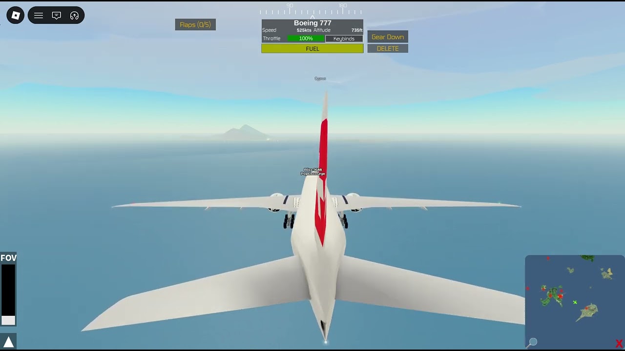 Ptfs Boeing 777 Bliss air Greater Rockford to Larnaca Airport