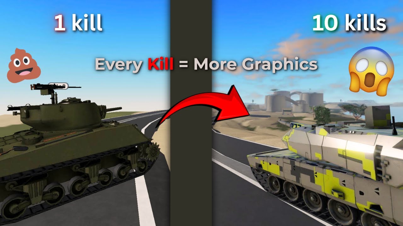 War Tycoon But Every Kill I Get My Graphics Go Up