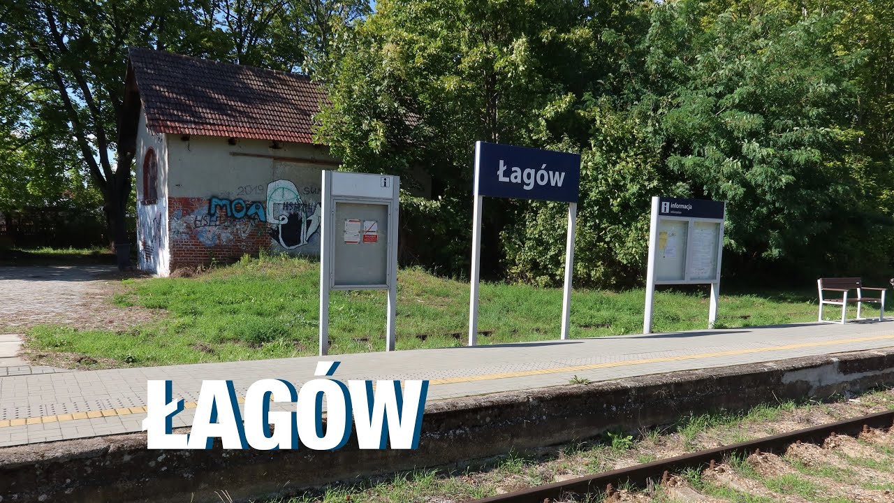 #Łag&oacute;w stacja kolejowa na linii nr 375 (Międzyrzecz-Topor&oacute;w)