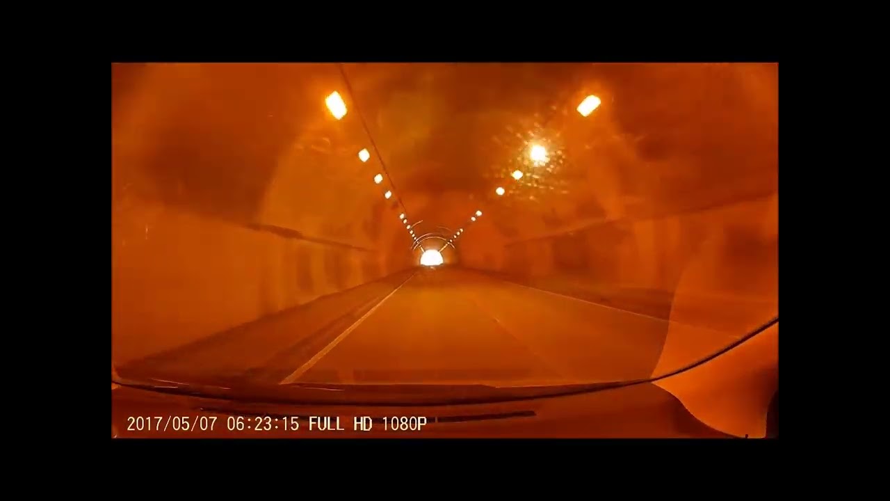 （ドラレコ）2017年ドライブ動画　国道182号　東城～帝釈峡経由～地獄の山道～何とか帰還2