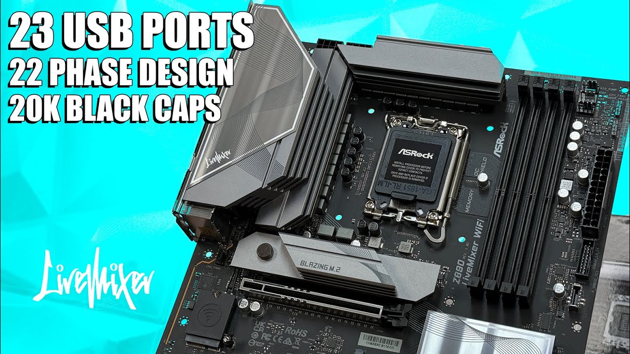 ASRock Z890 Live Mixer WiFi - Review