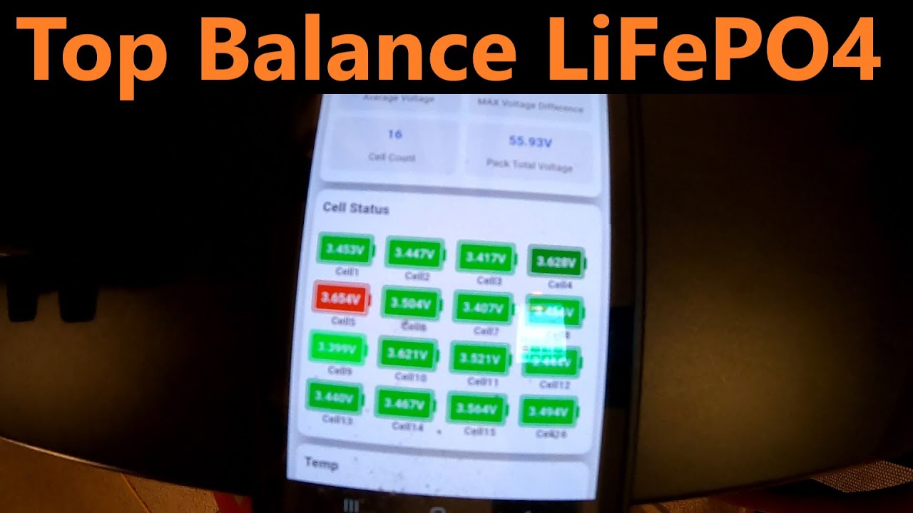 Top Balance LiFePO4 ECO WORTHY and EG4 Batteries
