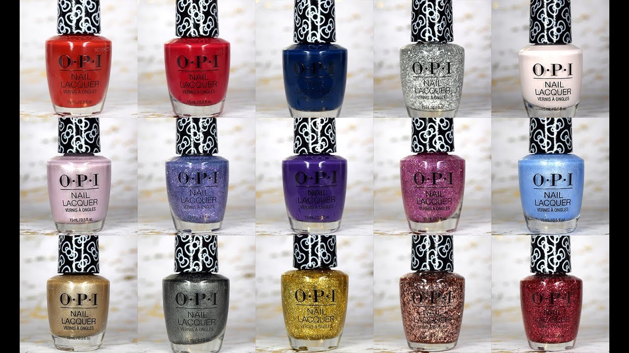 OPI | Hello Kitty Holiday 2019 | Live Swatches
