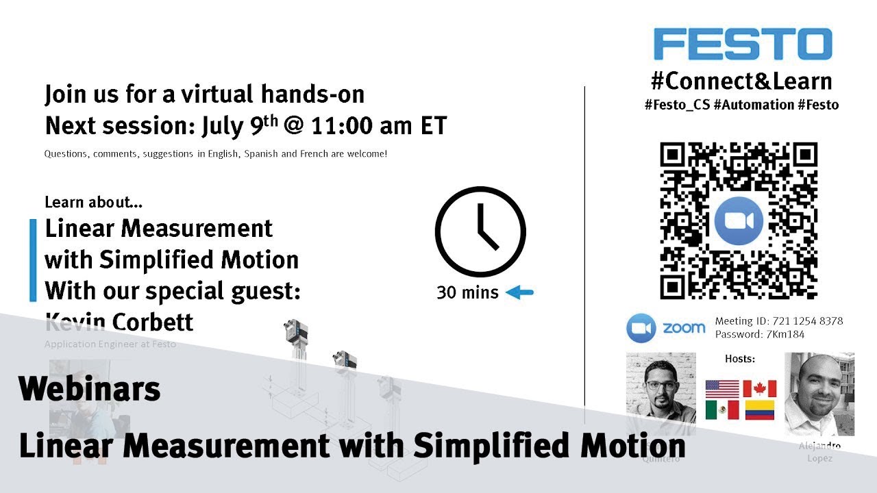 05 - Linear Measurement with Simplified Motion - Connect and Learn Webinar Series
