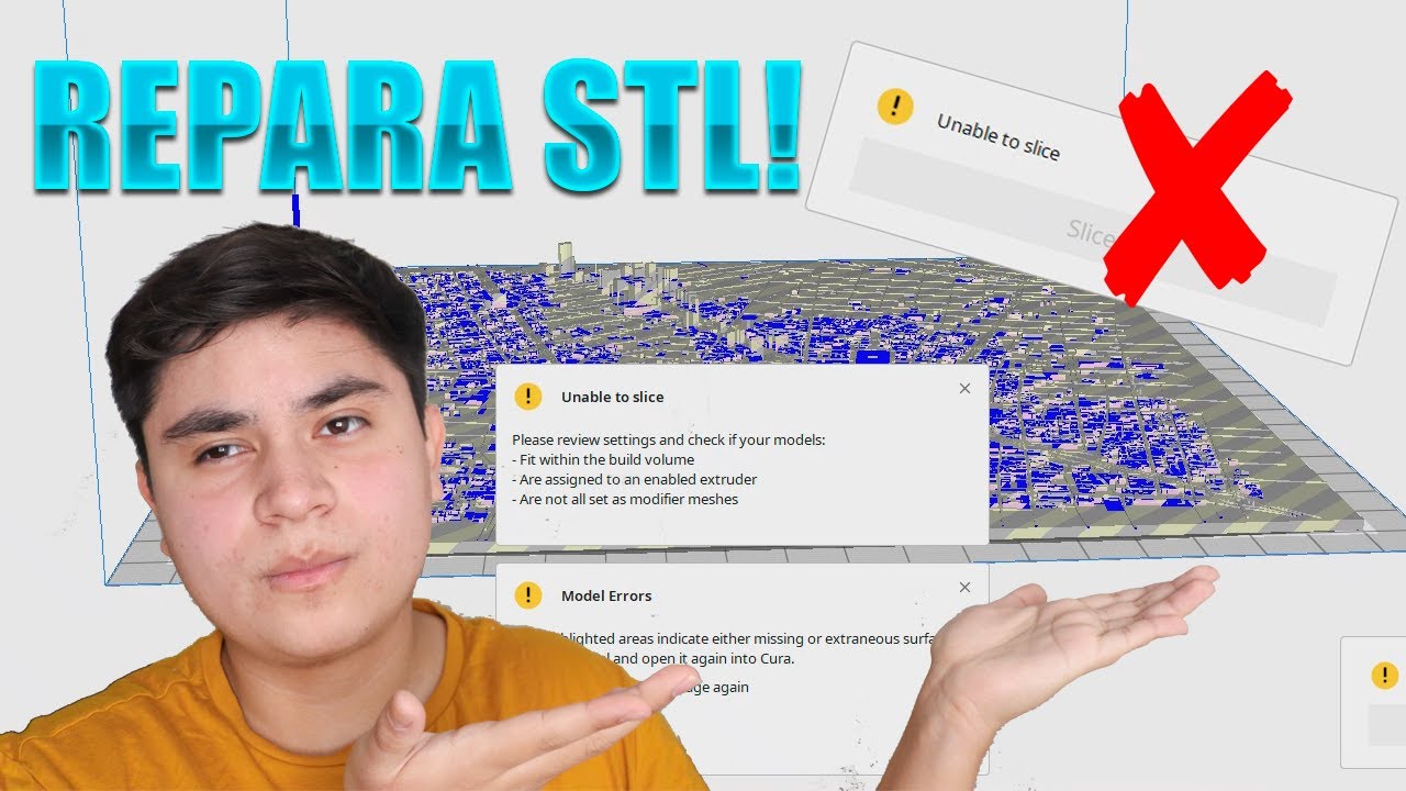 Como REPARAR STL de forma AUTOMATICA 🔧