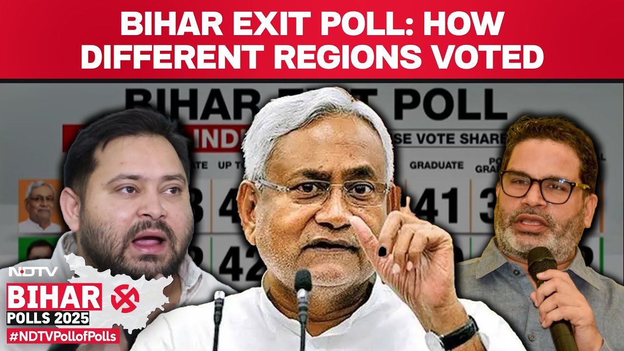 Bihar Exit Poll: How Different Regions Voted