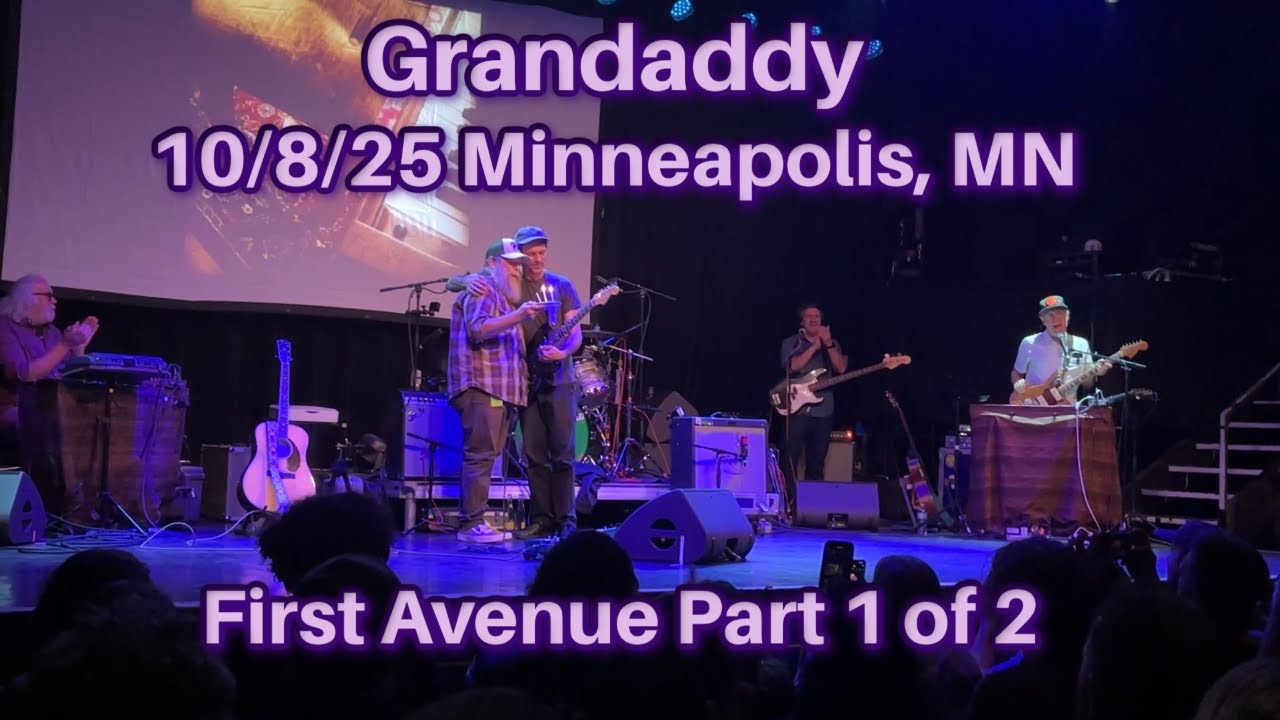 Grandaddy 10/8/25 Minneapolis, MN @ First Avenue Part 1 of 2
