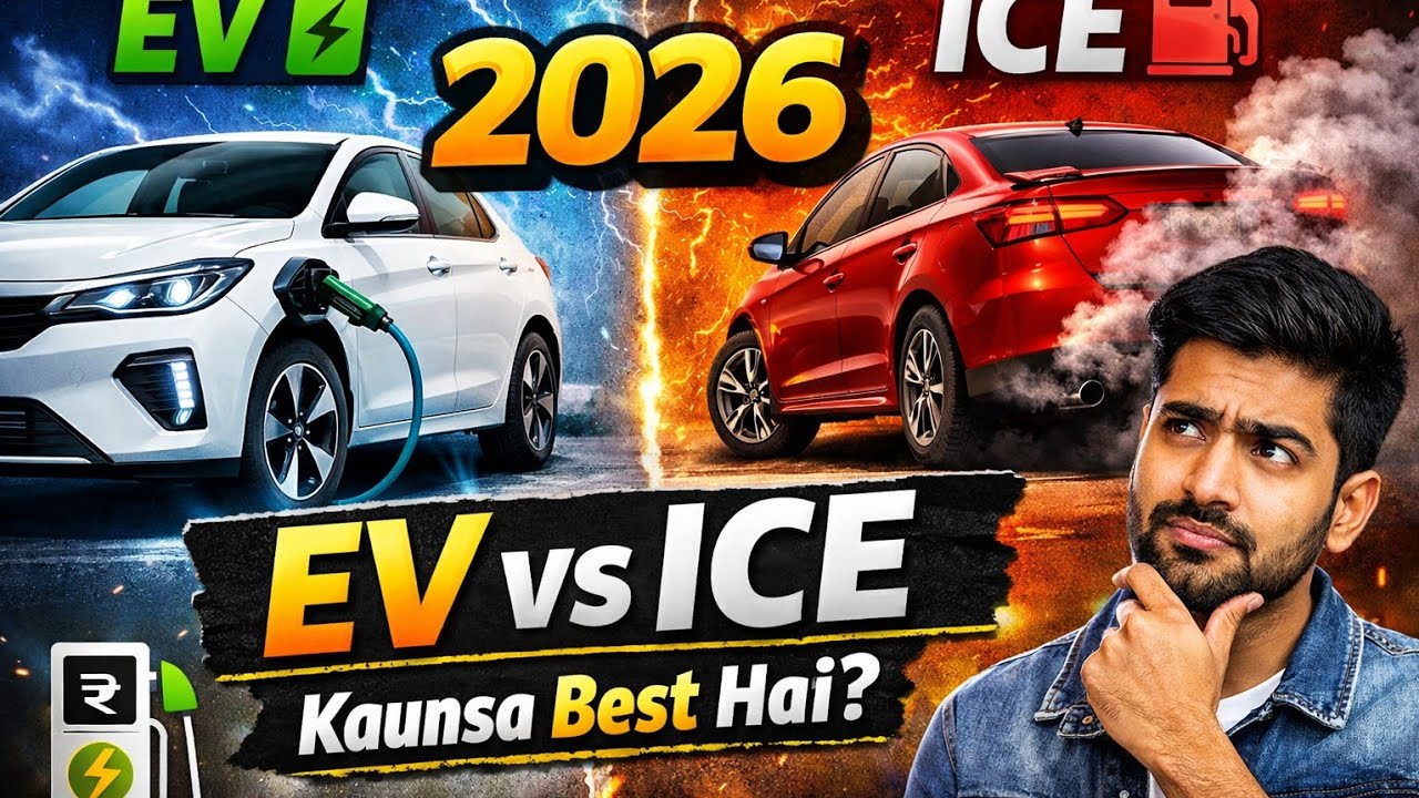 2026 Mein EV Ya ICE? 🚗⚡ Kaunsa Hai Best Future Car? Full Comparison!