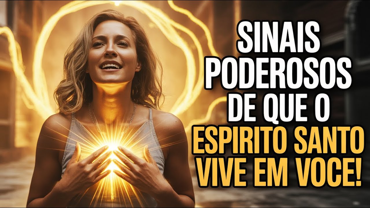 4 SINAIS SOBRENATURAIS QUE CONFIRMAM A MORADA DO ESPÍRITO SANTO EM SEU CORAÇÃO!