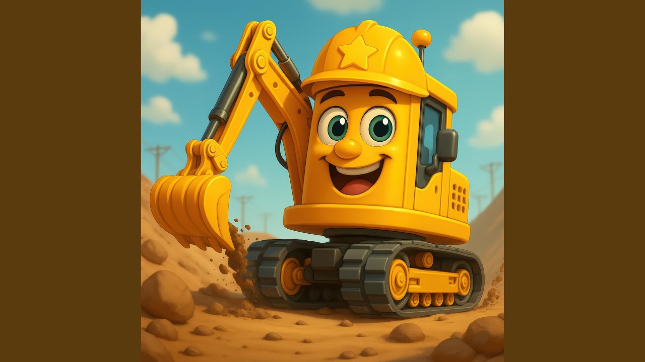 Der freundliche Bagger – BRUMM BRUMM BRUMM!