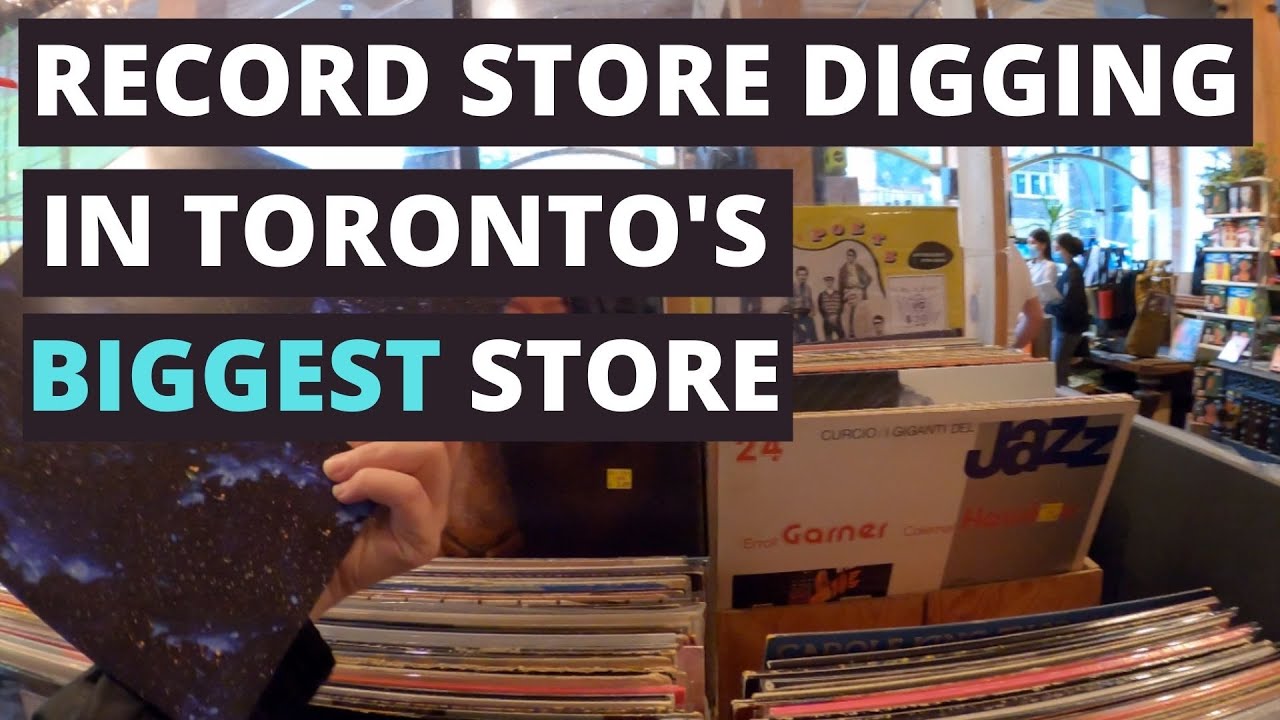 COME DIG WITH ME! Record Store Digging for Vinyl Records in Toronto