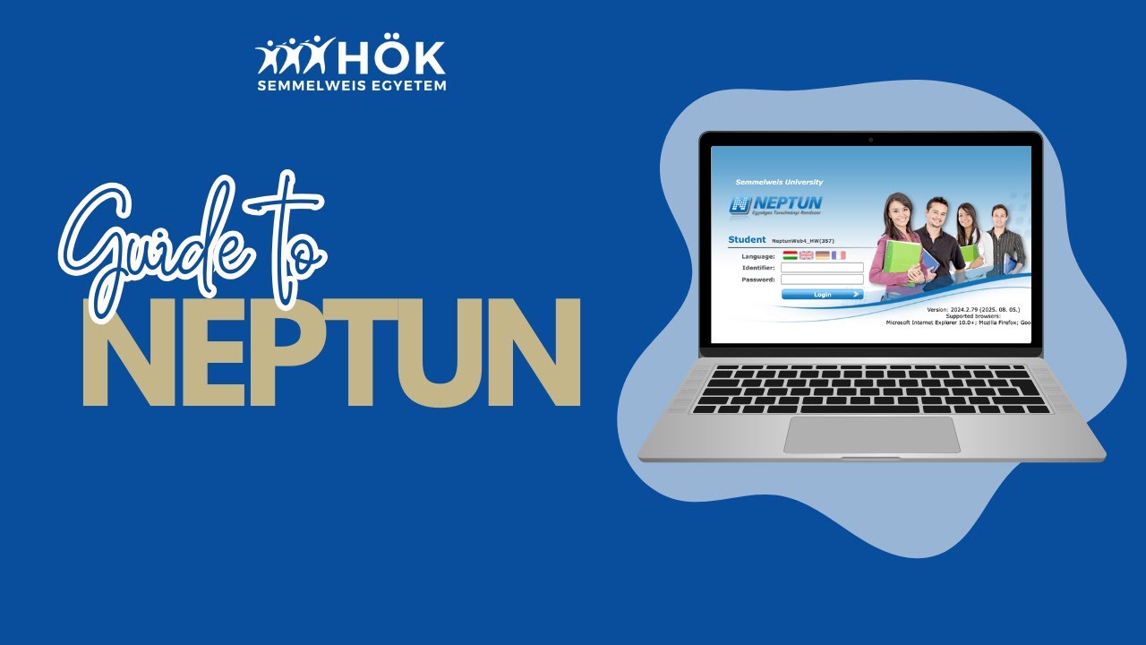 🎓 Neptun Guide | How to Register, Set Up 2FA & Pick Courses