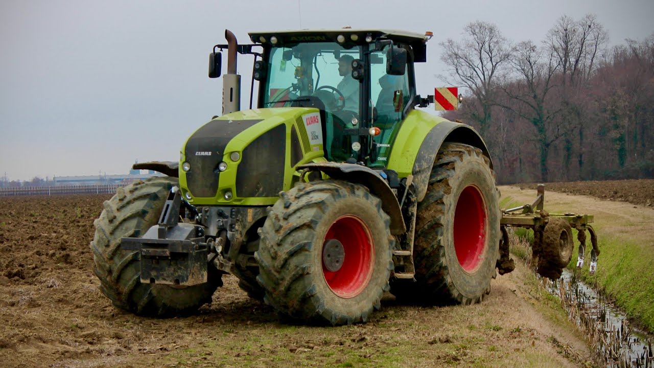 Claas Axion 920 | Estirpatura Terreno | Scomparin