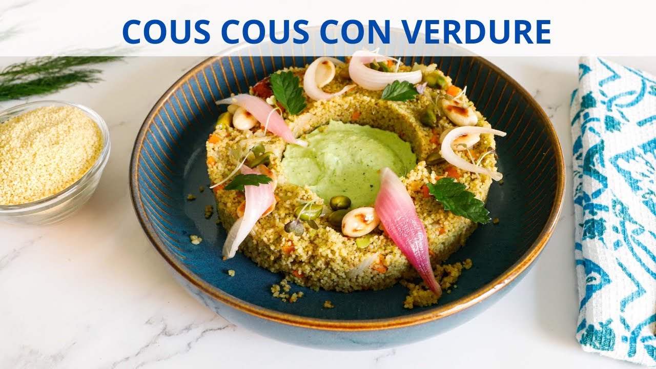 Cous cous con verdure, la ricetta vegetariana per l'estate I ChefDeg I Saporie