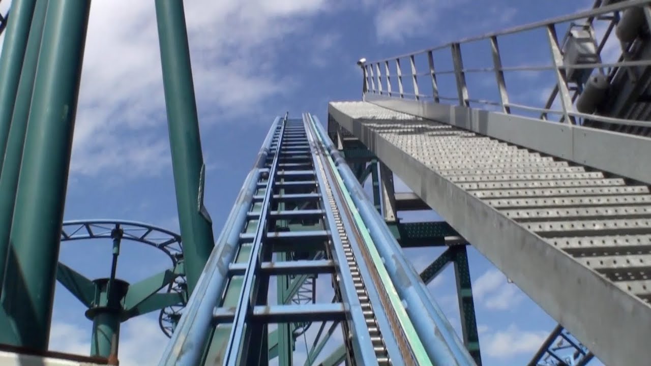 Tulireki Roller Coaster POV Linnanm&auml;ki Finland Mack e-Motion Ride