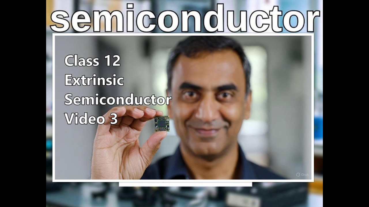 PHYSICS CLASS 12 |(03)| PURE SEMICONDUCTOR | EXTRINSIC SEMICONDUCTOR   | SEMICONDUCTOR DEVICES