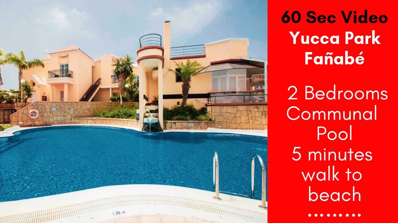 2 bedroom apartment for sale on Yucca Park Playa Fanabe Tenerife  60 Second Video