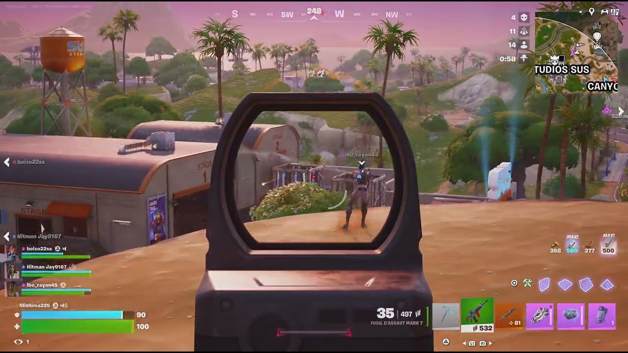 Fortnite BATTLE royal section