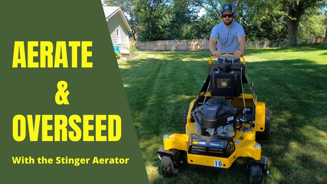 Stinger Aerator |Aeration & Overseeding|