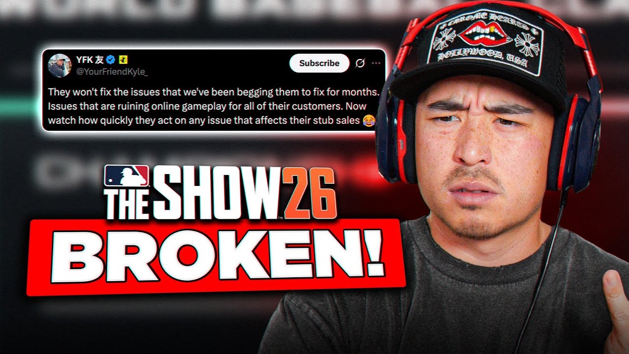 MLB The Show 26 сломана 😕