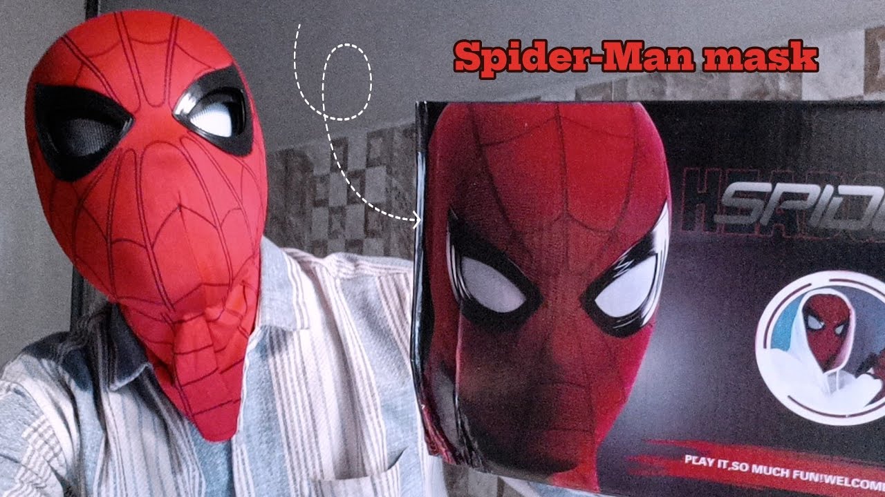 “Spider-Man Mask ASMR 🕸️ | Relaxing Unboxing & Tingle Sounds #asmr