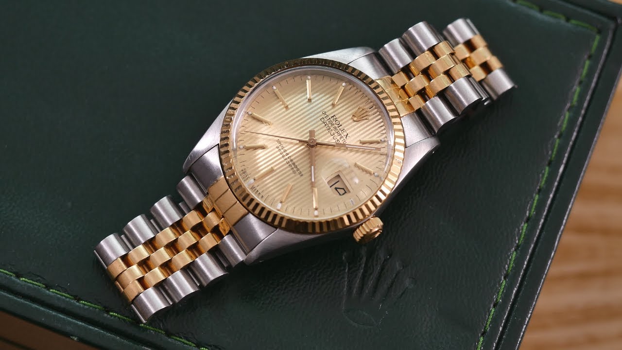 Rolex Datejust 16013 "American Psycho" Unboxing