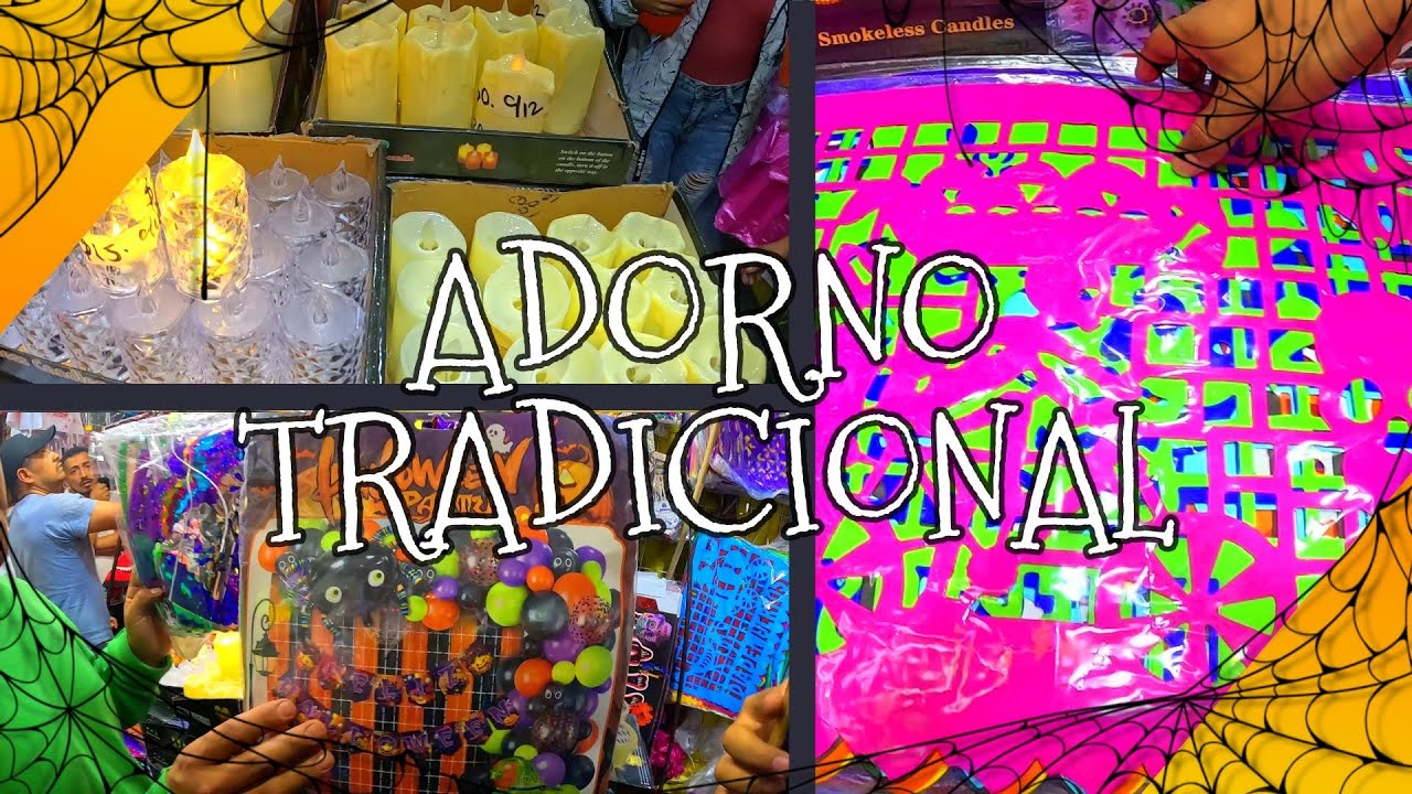 ¡Adorno tradicional para DÍA DE MUERTOS super económico! (LA MERCED) 👹🧛‍♀️