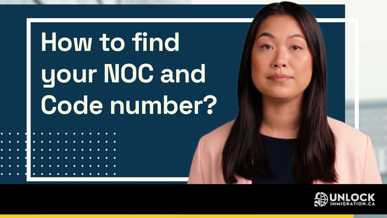 How to find your NOC and Code number?