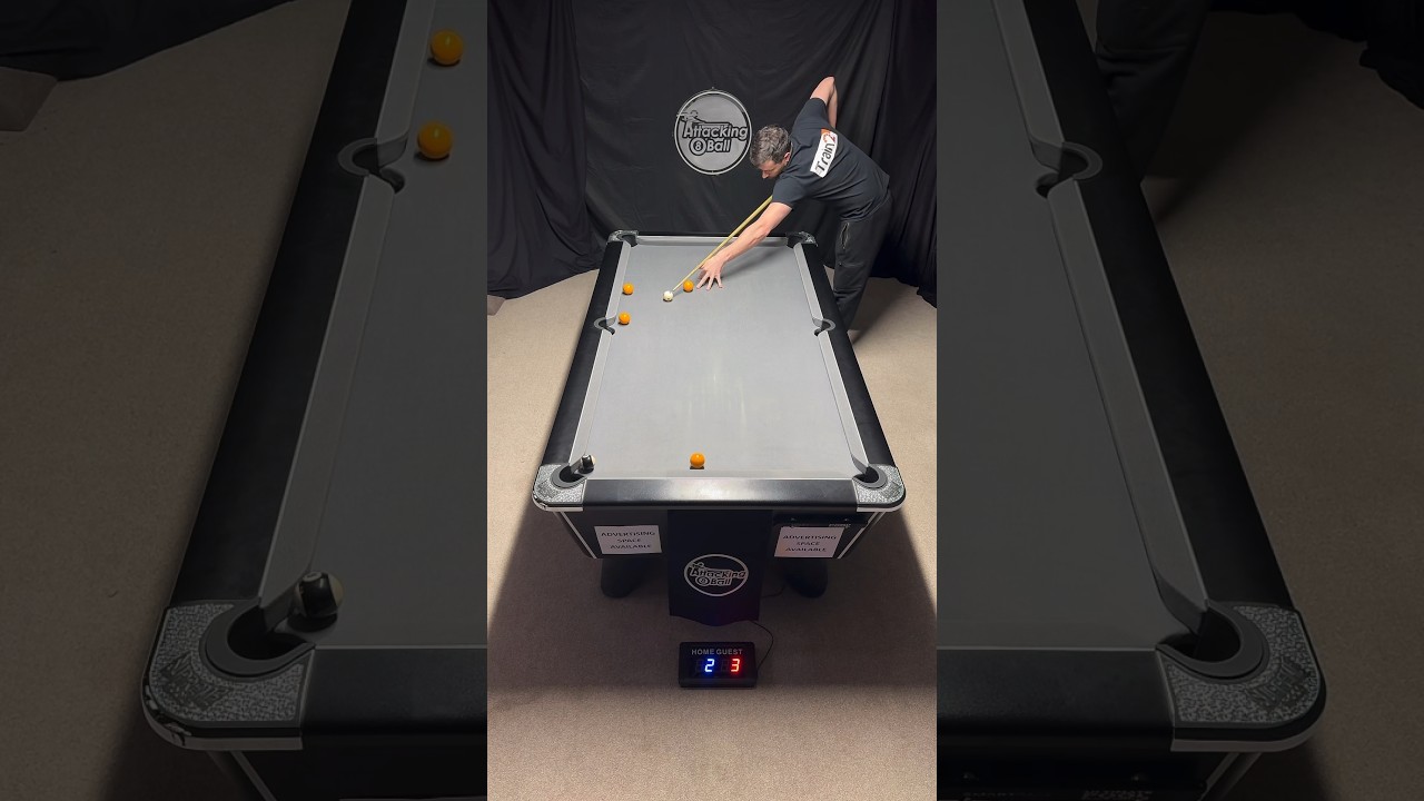 Making a clearance under pressure! #8ballpool #pool #englishpool #8ball #skills #billiards