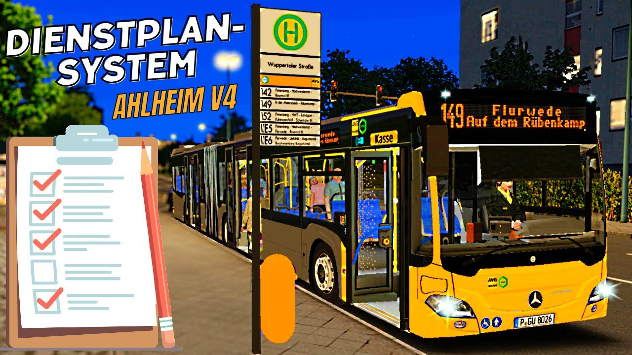 OMSI 2 [60 FPS] - DIENSTPLANSYSTEM Ahlheim V4 & C2 Hybrid - Let's Play Omsi 2 [#789]