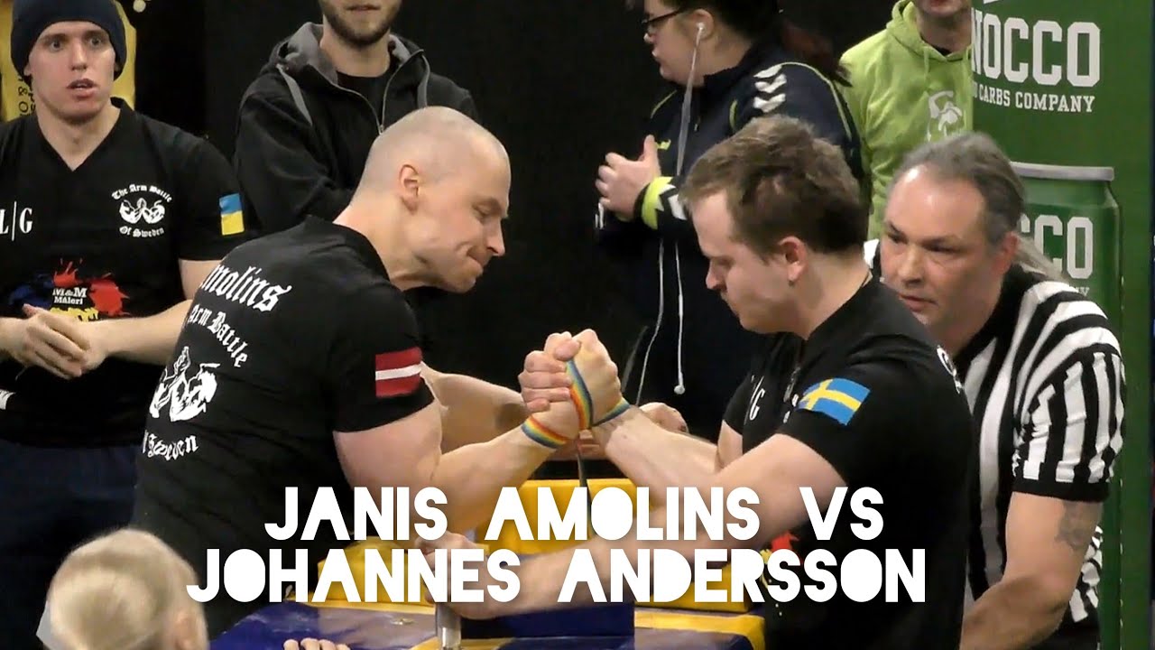 JANIS AMOLINS VS JOHANNES ANDERSSON ][ ARM BATTLE OF SWEDEN 2018