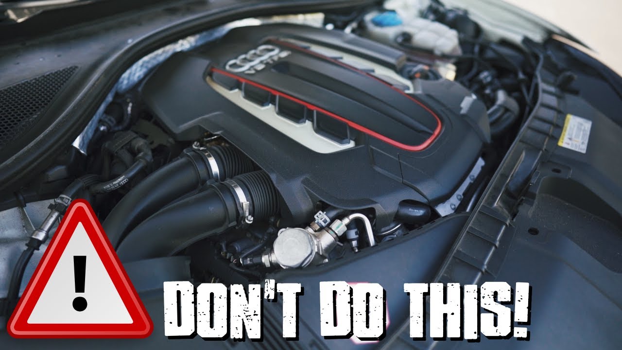 *ВНИМАНИЕ* НИКОГДА НЕ ДЕЛАЙТЕ ЭТОГО НА ВАШЕМ AUDI S6/S7 4.0T!