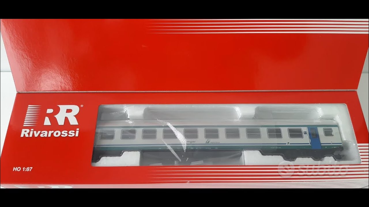 Unboxing Rivarossi HR4018 vettura MDVE di 1 classe livrea XMPR epoca V. 