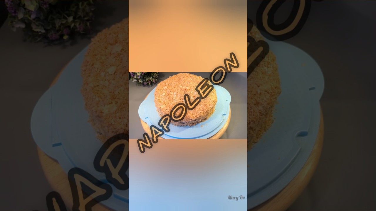NAPOLEON, einfach, schnell und lecker/ Торт НАПОЛЕОН, просто быстро и очень вкусно! 