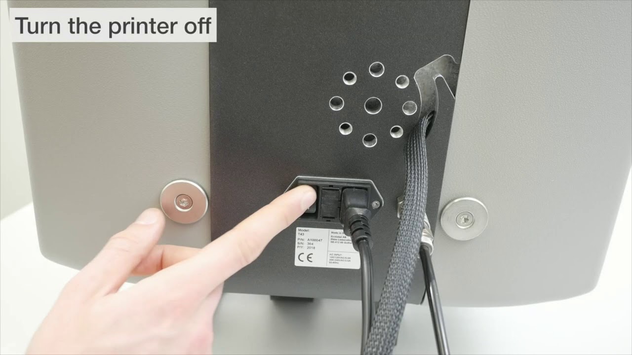 How to Change the Printhead and Roller on an EvoLabel Printer