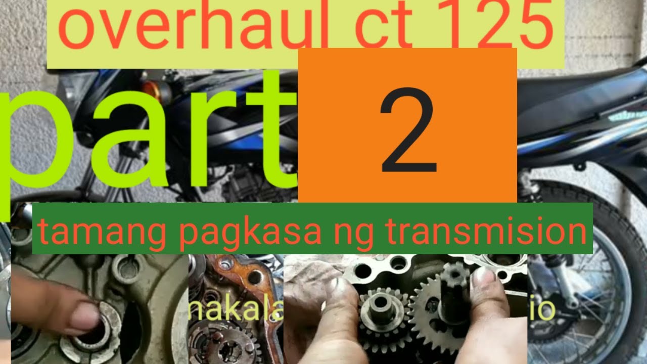 KAWASAKI BAJAJ 125 OVERHAULING PART 2 CHANGE MAIN DRIVE AND NEEDLE BEARING