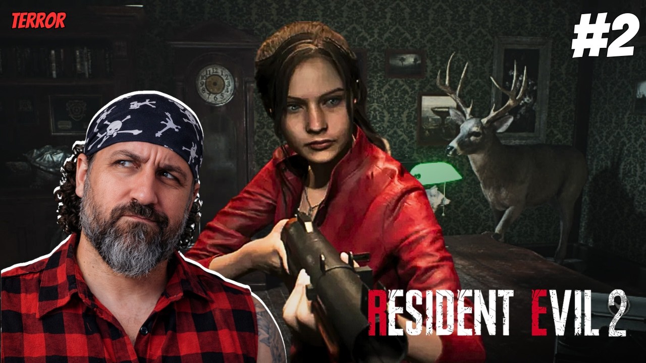 🚨 AO VIVO | RESIDENT EVIL 2 REMAKE #2 – Precisamos Fugir da Delegacia! 😱
