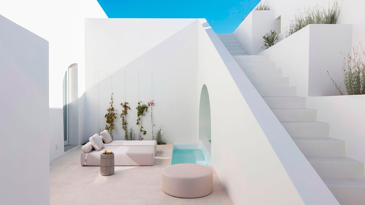 Dos casas-cueva idílicas en Santorini| DecoraciónTV