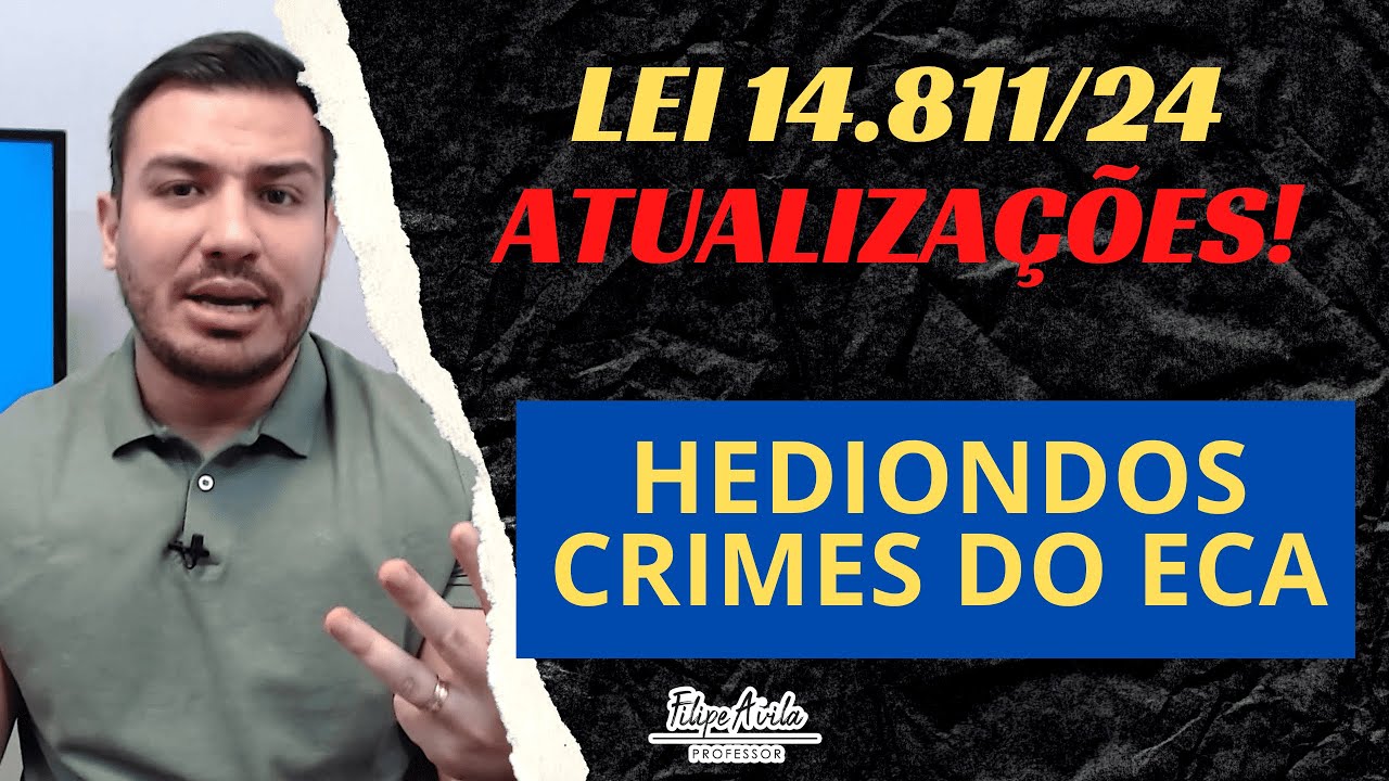 Lei 14.811/24 (bullying e cyberbullying ) - ATUALIZA&Ccedil;&Atilde;O LEIS PENAIS ESPECIAIS