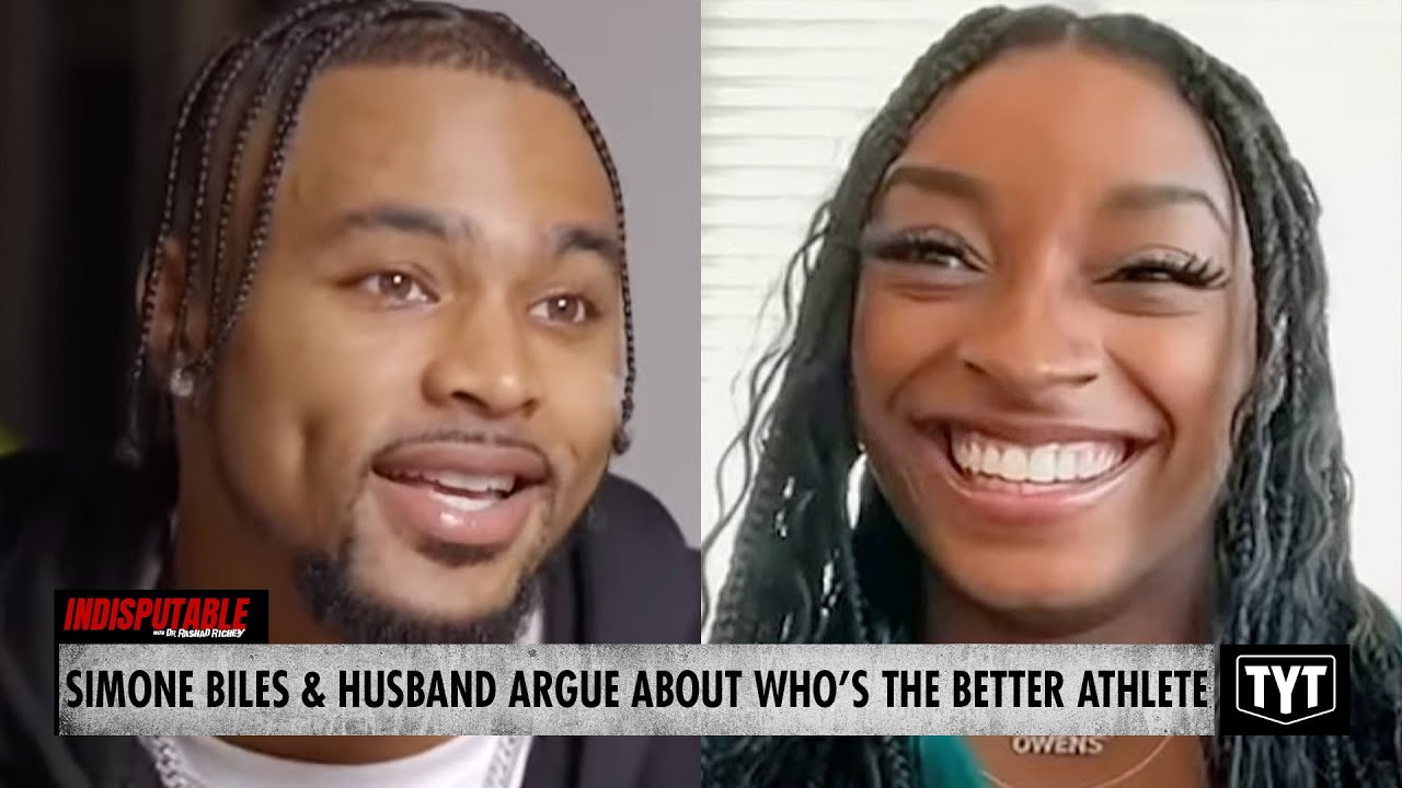Olympic Legend Simone Biles' Husband Claims He's The Prize