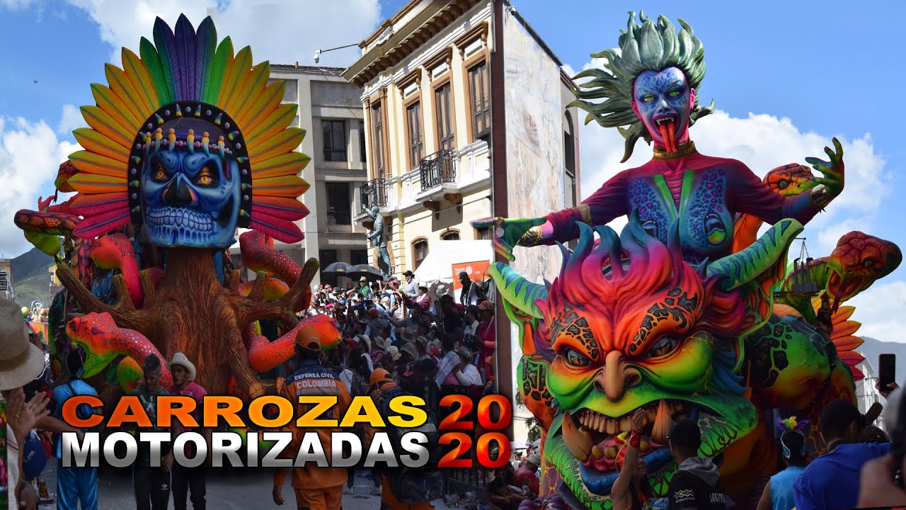 Carrozas Motorizadas 2020, Carnaval de Negros y Blancos de Pasto 2020