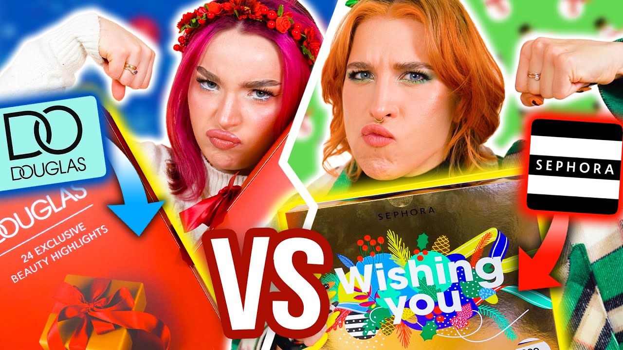 ♦ BITWA KALENDARZY ADWENTOWYCH! 🔥 Douglas vs. Sephora! ♦ Agnieszka Grzelak Beauty