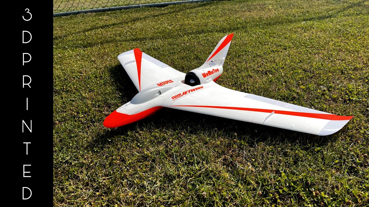 Part 1 JETWING EDF (LW-PLA)(Rudder) by PLANEPRINT 3D printed RC plane