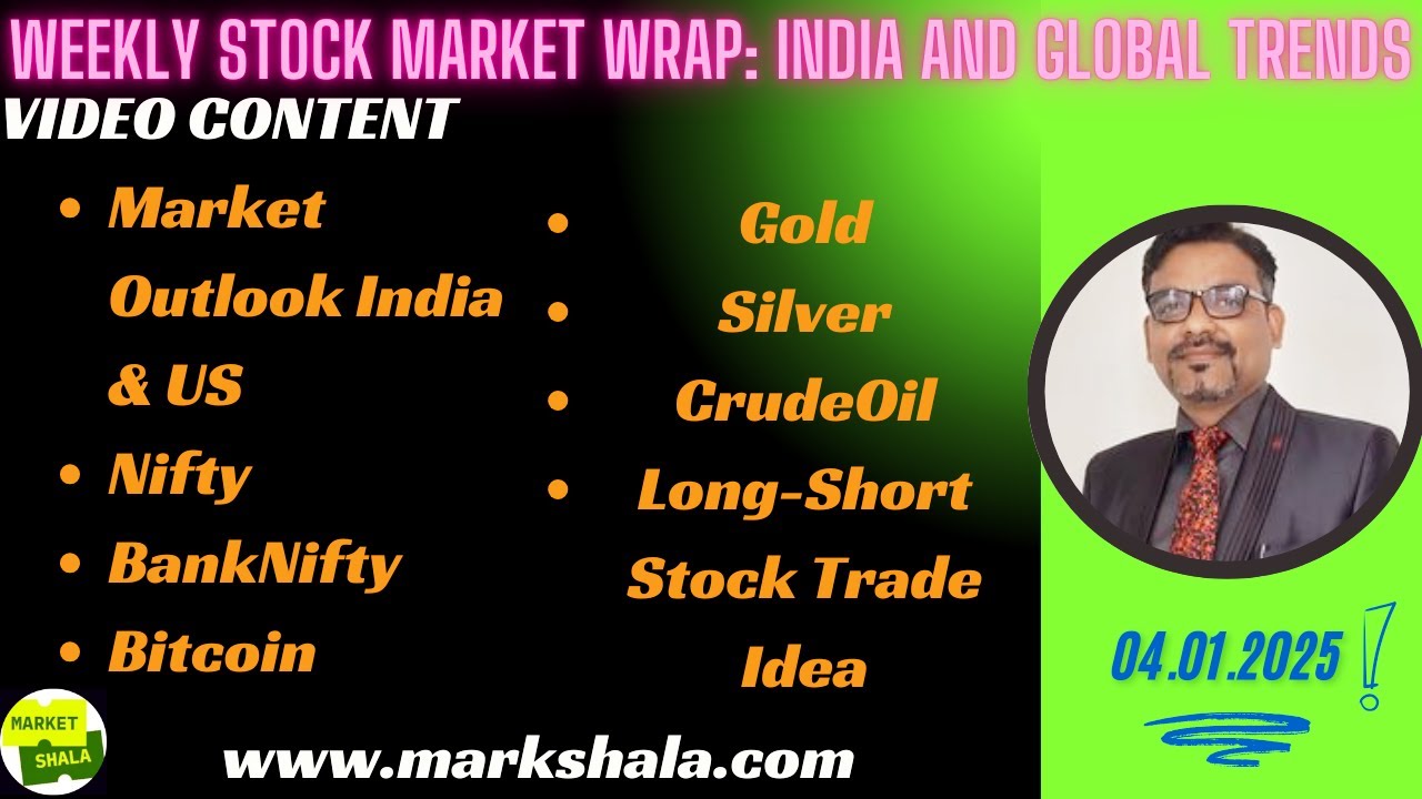 Weekly Stock Market Wrap: India and Global Trends || 04.01.2025