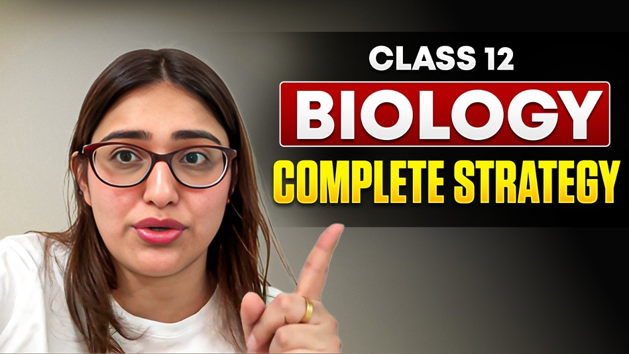 Class 12 Biology Complete Strategy for Boards 2026 🔥 | Full Study Plan by Aarushi Ma’am