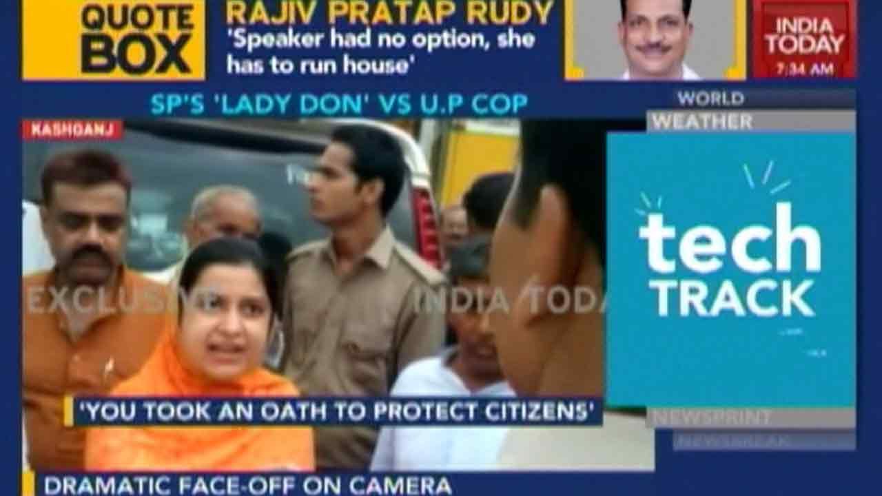 Caught on Camera: SP MLA's Daughter Lashes Out At Police Officer