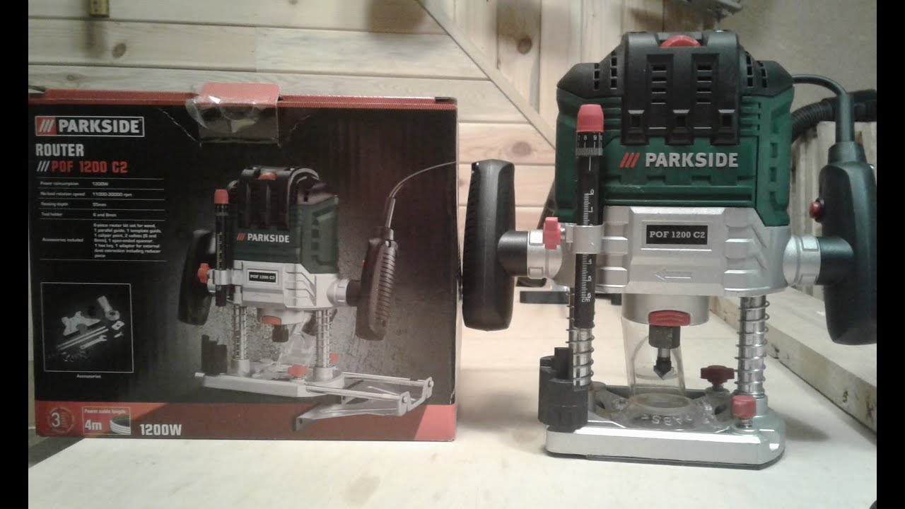 frezarka parkside 1200w MODEL POF 1200 C2