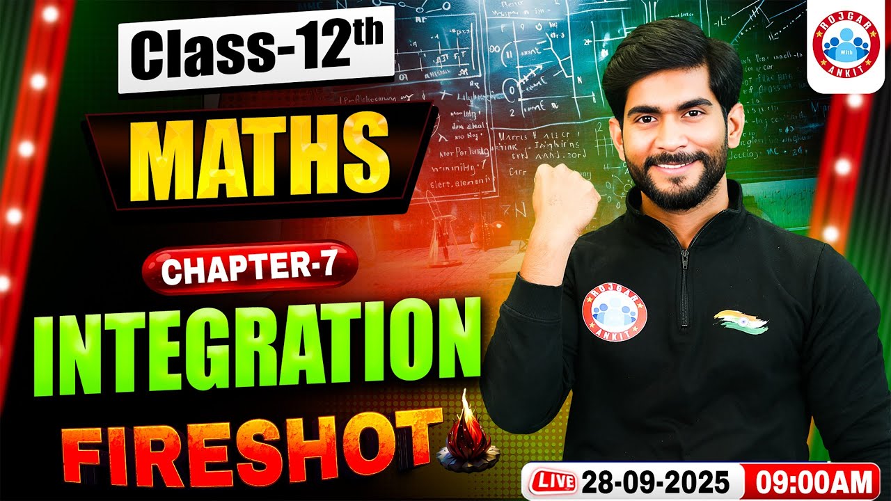Class 12 Maths Chapter 7 Integration One Shot | 12th Maths Fire Shot | समाकलन Class 12 One Shot